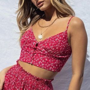 Princess Polly Shah Set Crop Top